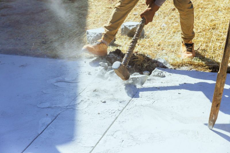 Patio Slab Demolition in Sacramento, CA